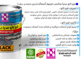 قیر نانو مدیا(ترمیم آسفالت بام)