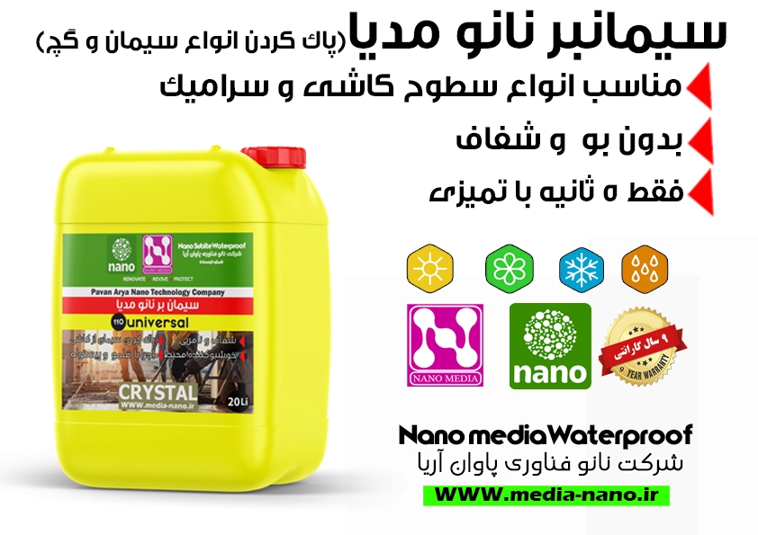 محلول سیمان بر نانو مدیا
